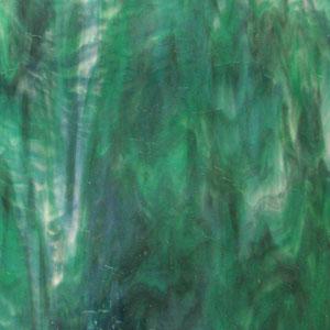 Kokomo 468 Hunter Green Opalume Violet Cathedral Skim Opalume